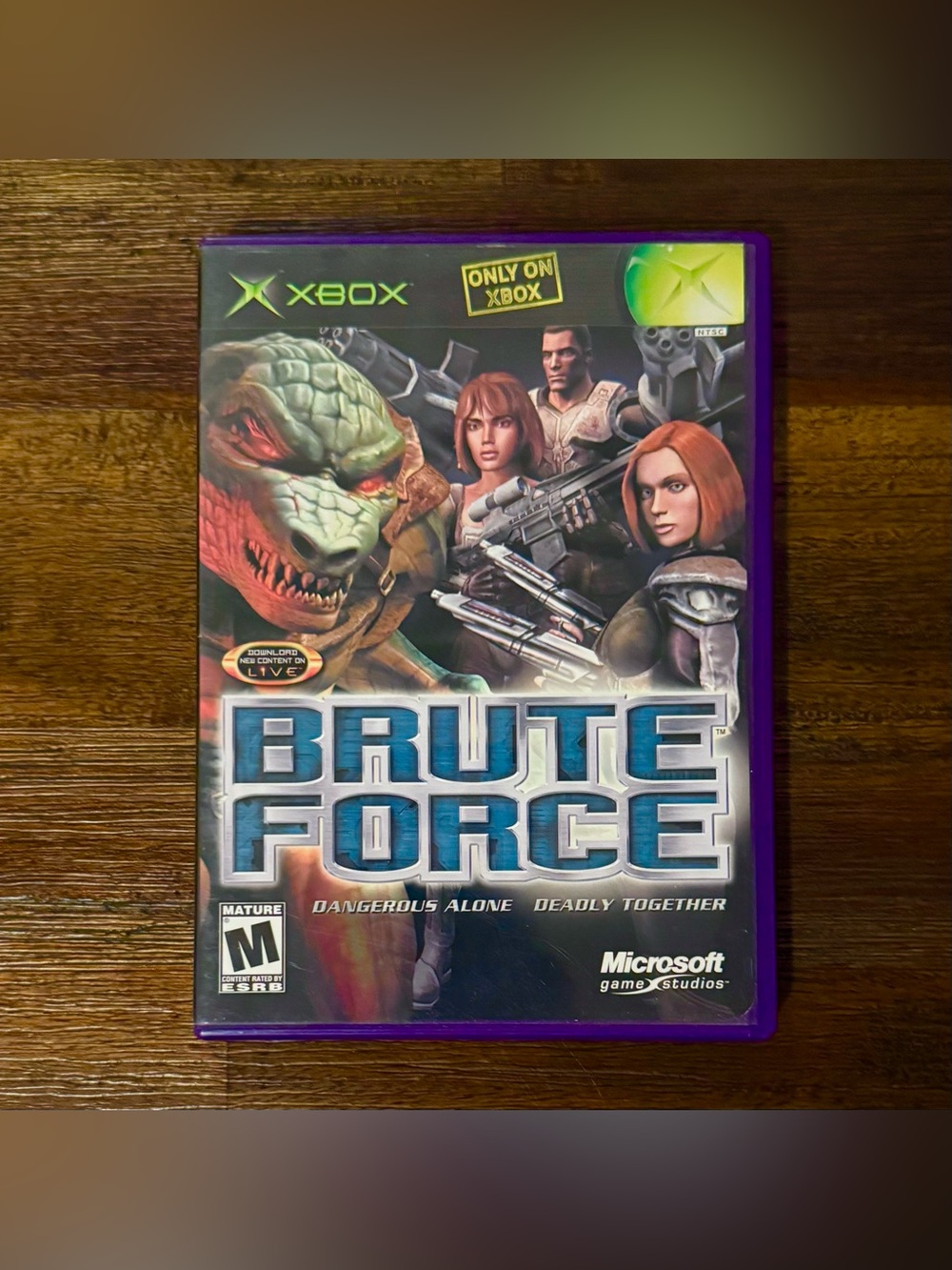 Microsoft Brute Force (Blue, Purple) - Xbox Shooter Game
